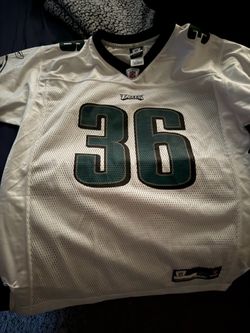 Eagles Brian Westbrook White Jersey