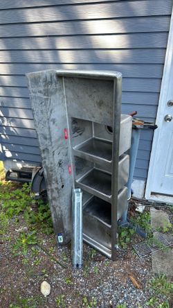 Three compartment sink