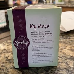 Scentsy Mini Warmer-Key largo