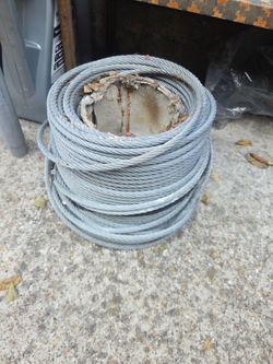 Galvanized steel cable