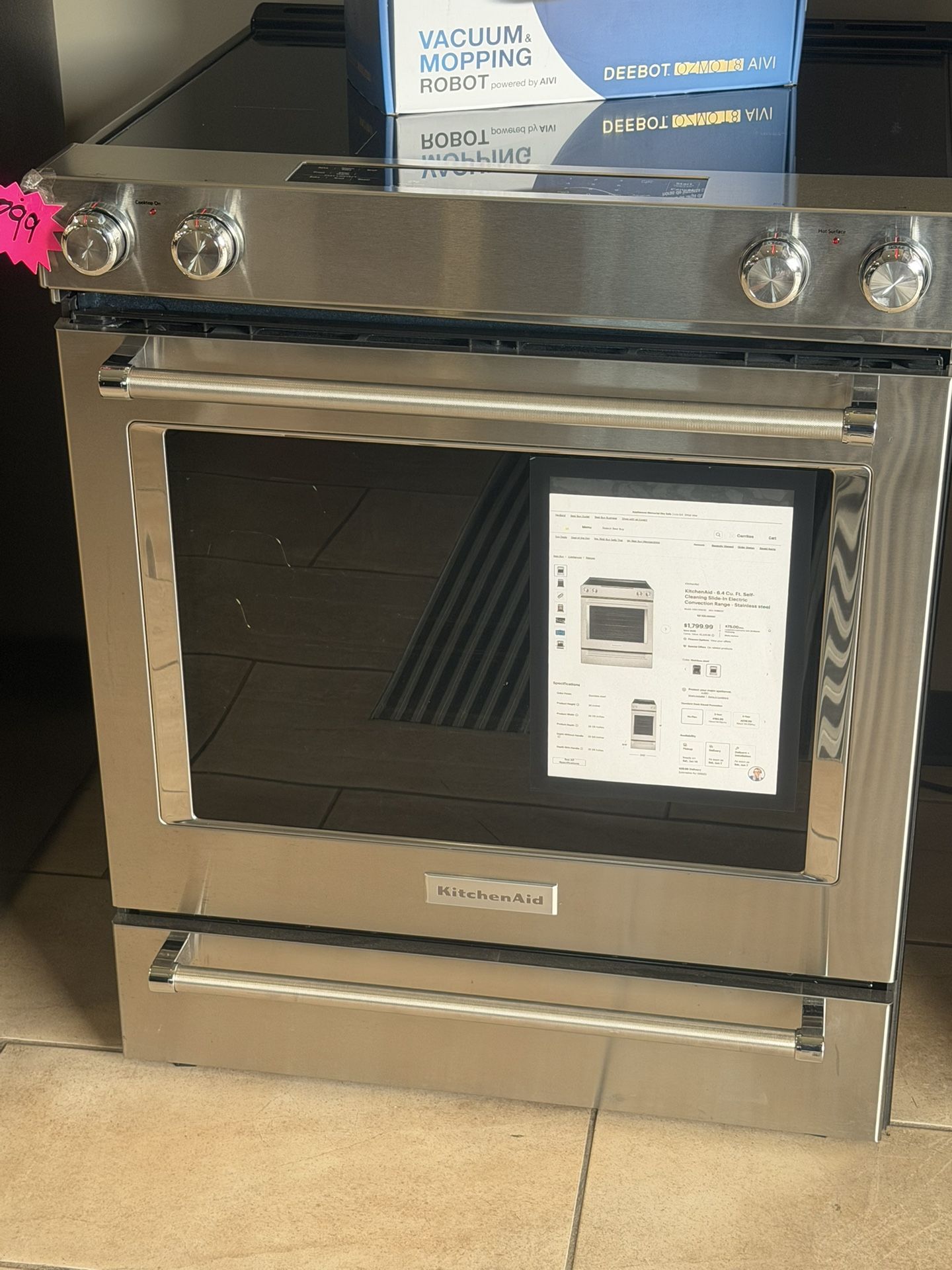 Kitchen Aid Electric Range