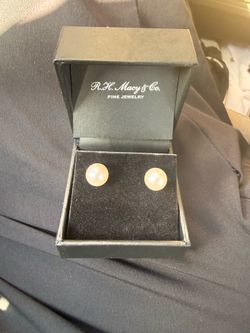 real pearl earrings