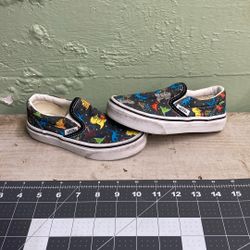 Kids Dinosaur Vans Size 11.5c