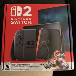Nintendo Switch 2 Open Box Used 1 Time Perfect Condition 