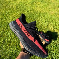Yeezy 350 Black Core Red Brand New Size 11