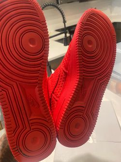 Nike Air Force 1 Red Sneakers