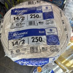 New Wire Cable 14/2 250ft
