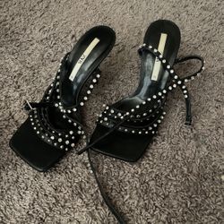 Zara Black Heels 