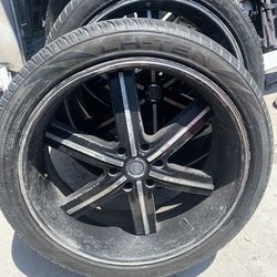 Tires With Rims 24”