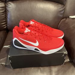 Nike Kobe 9 Low Protro University Red Size 12