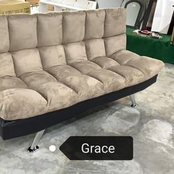 SUNDOWN ADJUSTABLE FUTON SOFA BRAND NEW only $39 down payment ❤️ $399