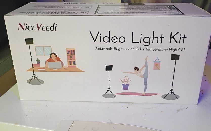 Video Lighting Vlog Kit