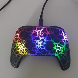Nintendo Pro Controller With Led