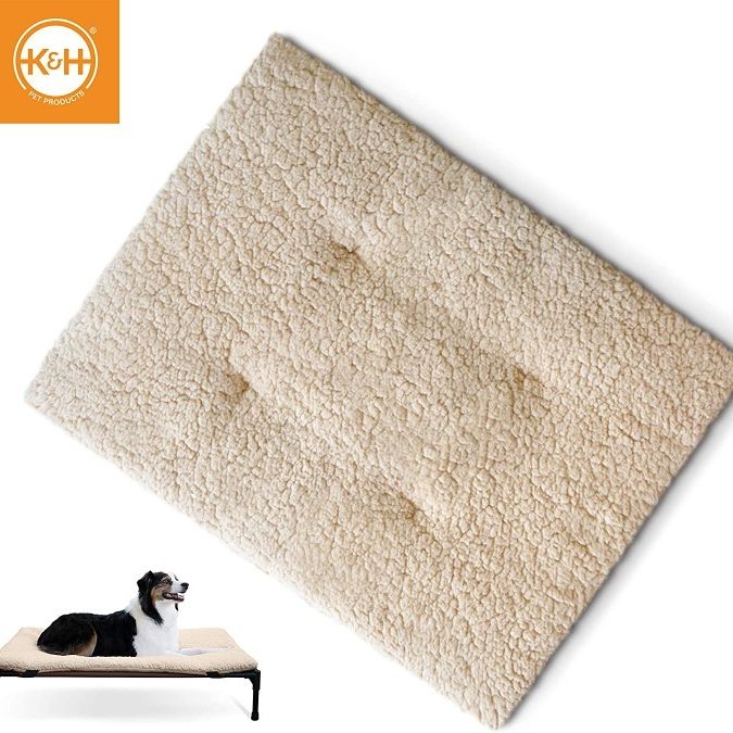 Pet Cot Microfleece Pad for Elevated Dog Bed, PAD ONLY