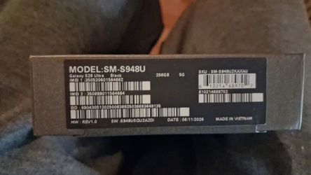 Galaxy S26 ultra. New on the box