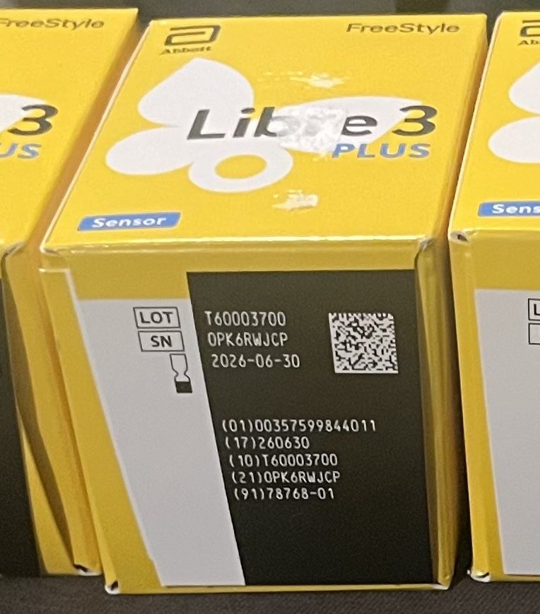 Free Style Libre 3 Plus Sensor 15 Days