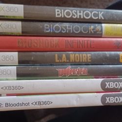 XBOX 360 Games For Sale.