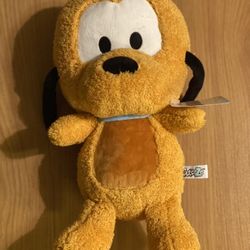 2022 Disney Baby Plush 13” PLUTO (Mickey Mouse’s  Dog) Crinkle Paws NEW