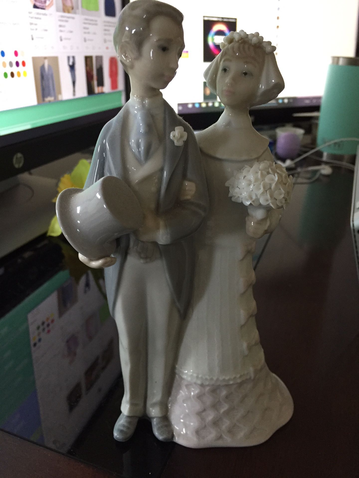 Lladro Wedding Day Couple Figurine