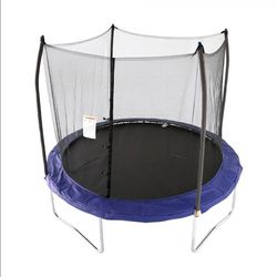 10' Round Trampoline With Safety Enclosure - Skywalker Trampolines 