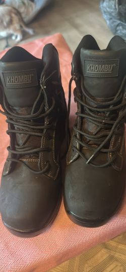 Shoes for work steel toe new size 10 Wide