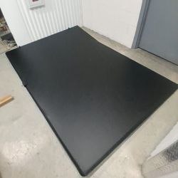 NEW "TONNEAU" TRI FOLD ADJUSTABLE SOFT BED COVER WITH LED LIGHT AND WEATHER STRIPPING, GREAT SETUP FOR THE PRICE!!! 