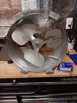 Quiet cool attic smart fan