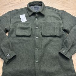 Drop-Sleeve Pocket Shacket