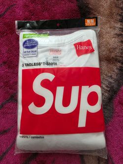 Supreme Hanes t-shirt (white)
