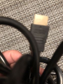 Cable TV connection