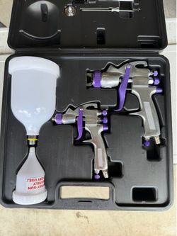 HVLP Professional Gravity Feed Spray Gun Kit