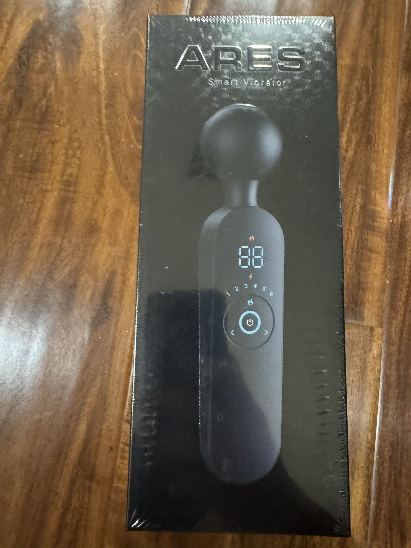 Digital Cordless Personal Wand Vibrator With Heating – Waterproof, USB Rechargeable, 72 Vibration Patterns, 6 Speeds