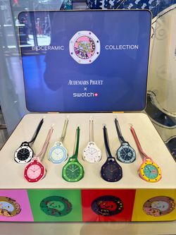 Swatch x Audemars Piguet  AP  Royal Pop Savonnette Otg Roz  pink