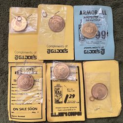 6 Portland Trailblazers Coins 78-79