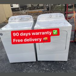 Whirlpool washer and dryer 90 days warranty 