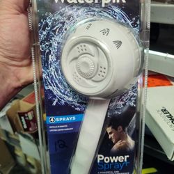 Waterpik Multi Spray Showerhead In White