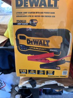 Dewalt 2500 jumper pack