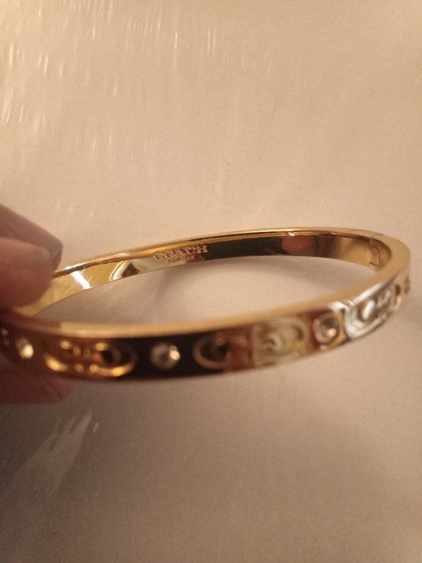 Coach Gold Bracelet