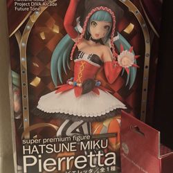 Sega Hatsune Miku Super Premium SPM Figure - Pierretta - Project DIVA Arcade