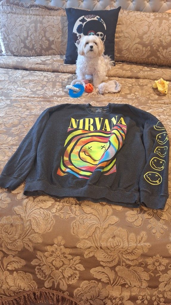 NIRVANA  SIZE SM MAN  $10