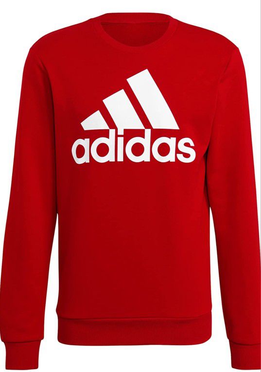 Brand New Men's adidas Essentials Big Logo Sweatshirt Size 2XL