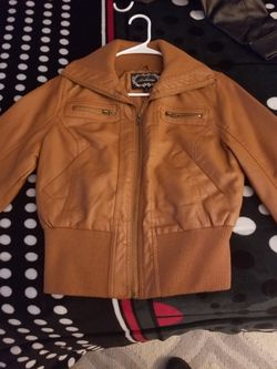 New Faux Leather Jacket