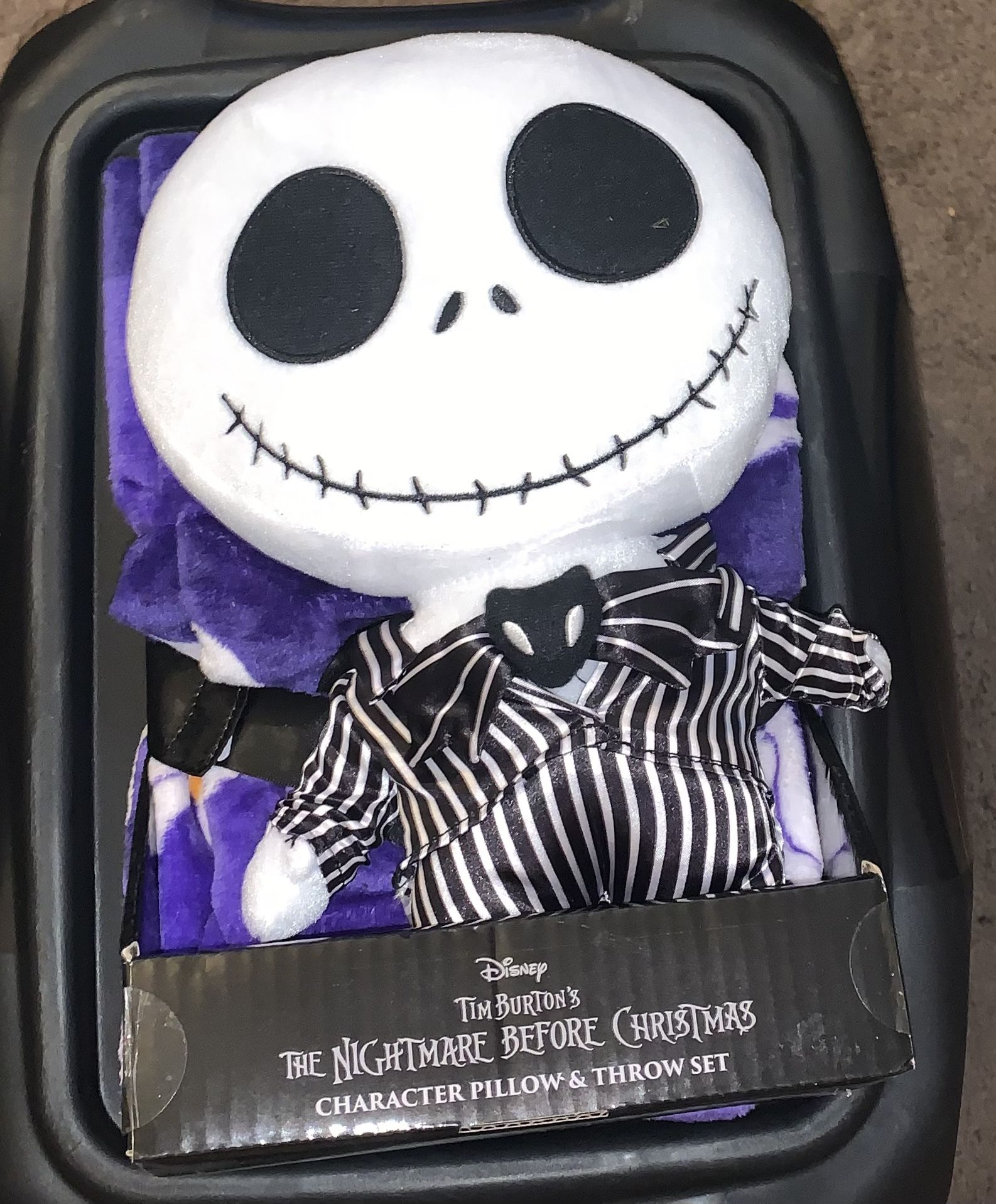 Jack Skellington Throw And Plush Set