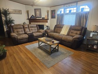 Sofas Two end Table One Coffee Table