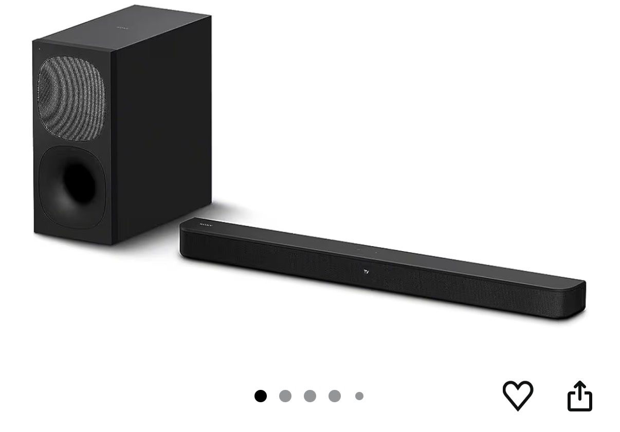 Sony Soundbar With Subwoofer 