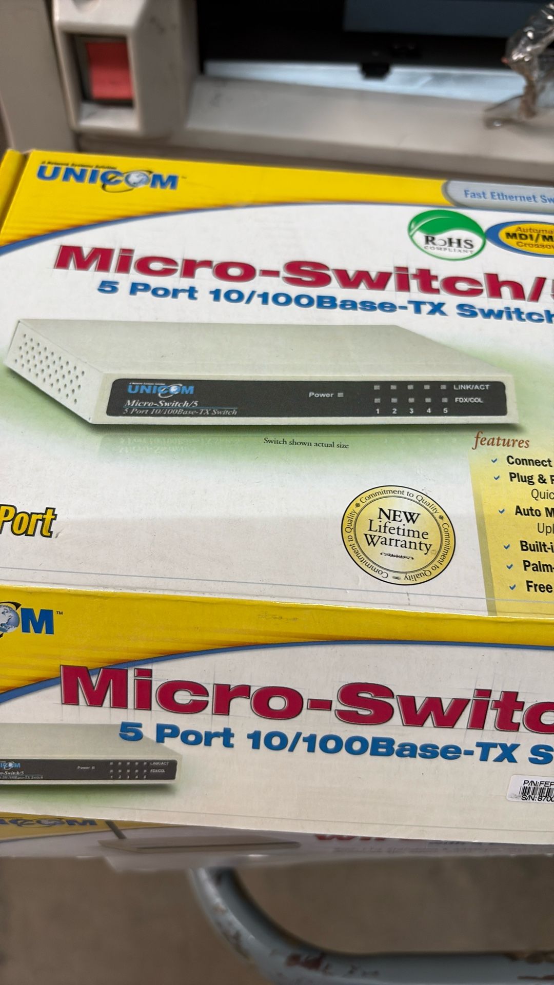 5 Port 10/100Base Switch