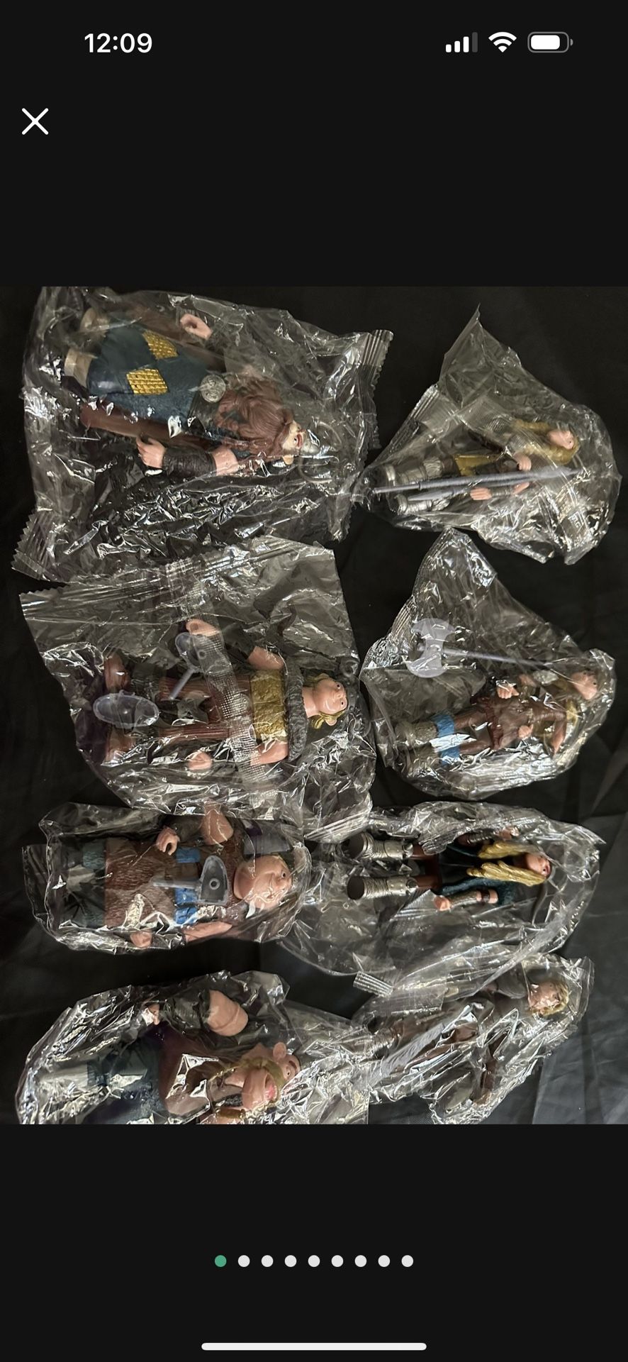 New how to train your Dragon figure set