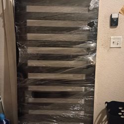 Metal  Dark Brown Side Gate