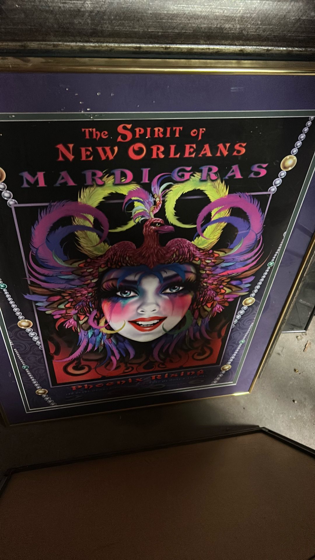 Medium New Orleans Framed Picture 