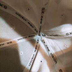 White With Gold Painted Gold Feathers